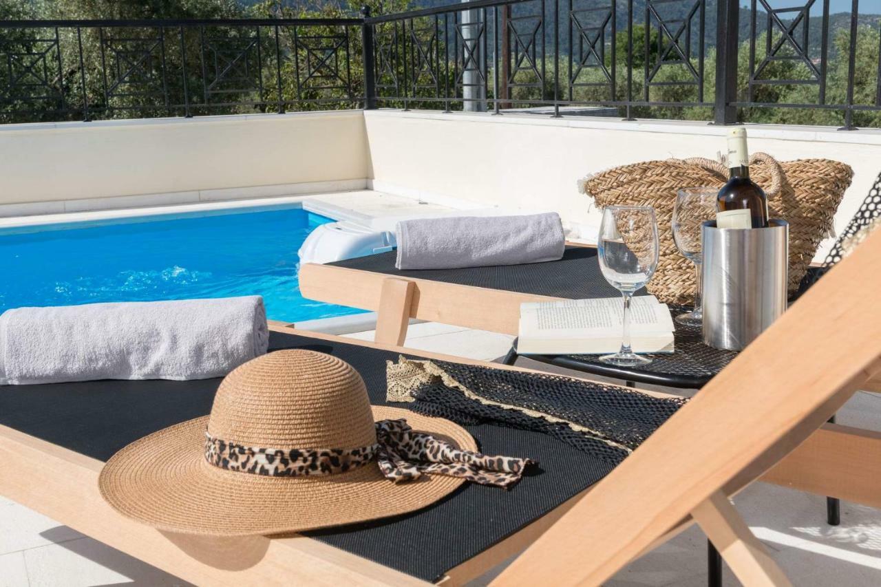 Arsenoi'S Pool Villa Skala Potamia  Exterior foto