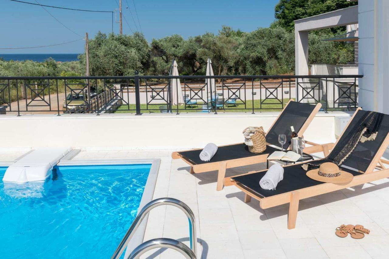 Arsenoi'S Pool Villa Skala Potamia  Exterior foto