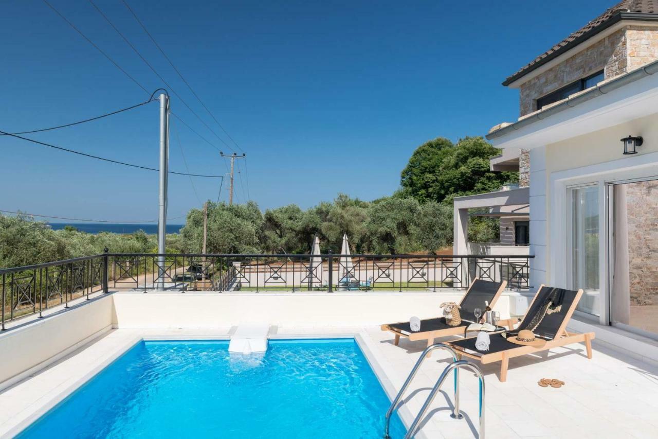Arsenoi'S Pool Villa Skala Potamia  Exterior foto