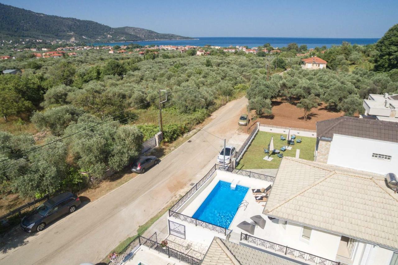 Arsenoi'S Pool Villa Skala Potamia  Exterior foto