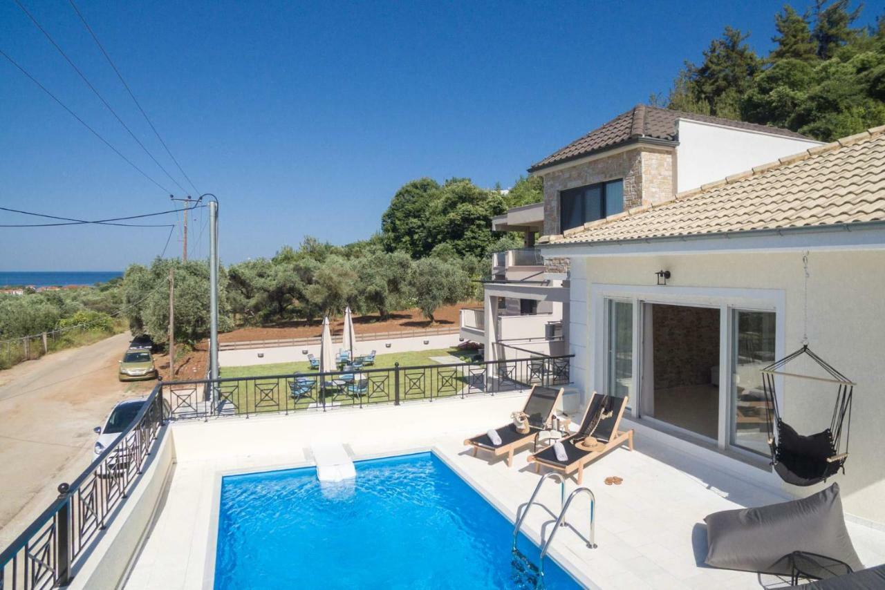 Arsenoi'S Pool Villa Skala Potamia  Exterior foto